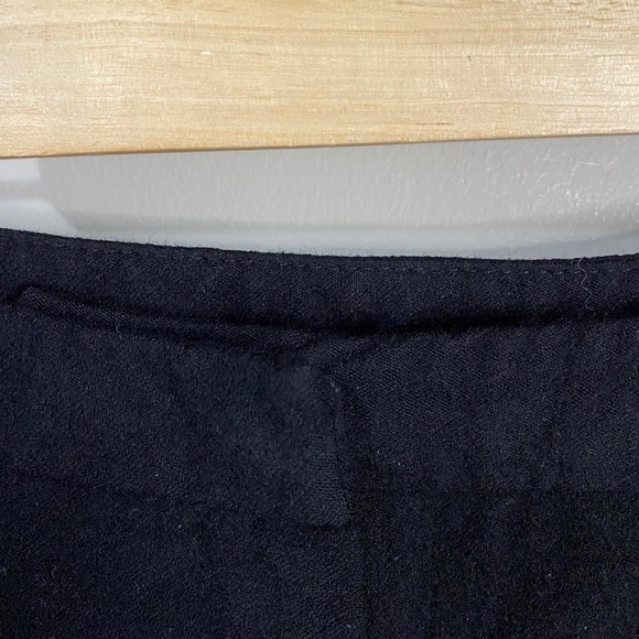 Talbots Women's Black Wool Wide Leg Dress Pants Size 16 Lined Office - Picture 3 of 10